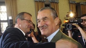 Dvě tváře TOP 09: Karel Schwarzenberg a Miroslav Kalousek