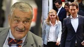 Karel Schwarzenberg vidí ve vítězi rakouských voleb Sebastianu Kurzovi velkou politickou naději. Výsledky rakouských voleb prý ale ty naše o víkendu neovlivní.