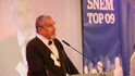 Karel Schwarzenberg jako čestný předseda TOP 09 vyzval spolustranníky k ještě větší práci, než doposud. (23. 11. 2019)