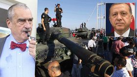 Karel Schwarzenberg (TOP 09) o převratu v Turecku: Nenaplánoval si ho Erdogan sám, aby umlčel opozici?