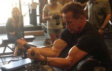 Schwarzenegger (66) to nevzdává: Pořád maká jako stroj!