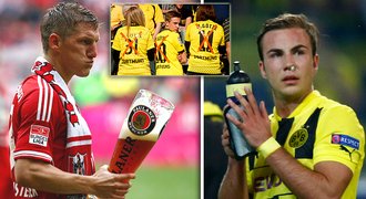 Götze nehraje a Dortmund to bude bolet, burcuje Bayern Schweinsteiger