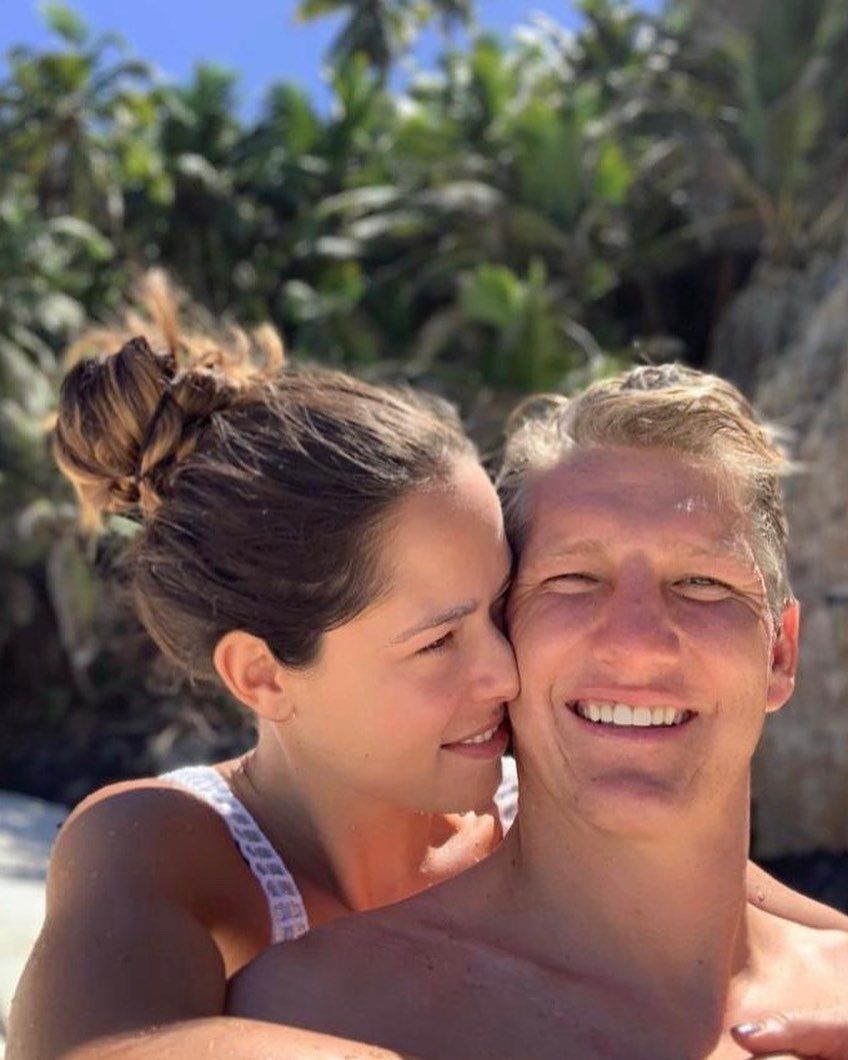 Ana Ivanovičová a Bastian Schweinsteiger