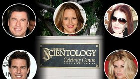 Scientologická církev, to není jen Tom Cruise. Členy jsou i John Travolta, Kelly Preston, Priscilla Presley nebo Kirstie Alley