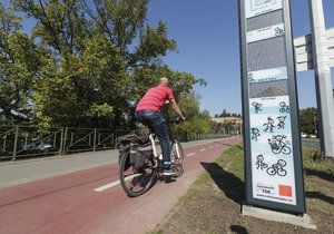 Praha a Středočeský kraj budou spolupracovat při rozšiřování cyklostezek.