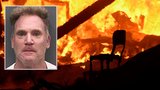 Muž při žhářském útoku omylem podpálil i sám sebe: Vážně popálený skončil v nemocnici
