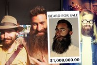 Vousatá iniciativa: Muž prodává svůj plnovous za 20 milionů!