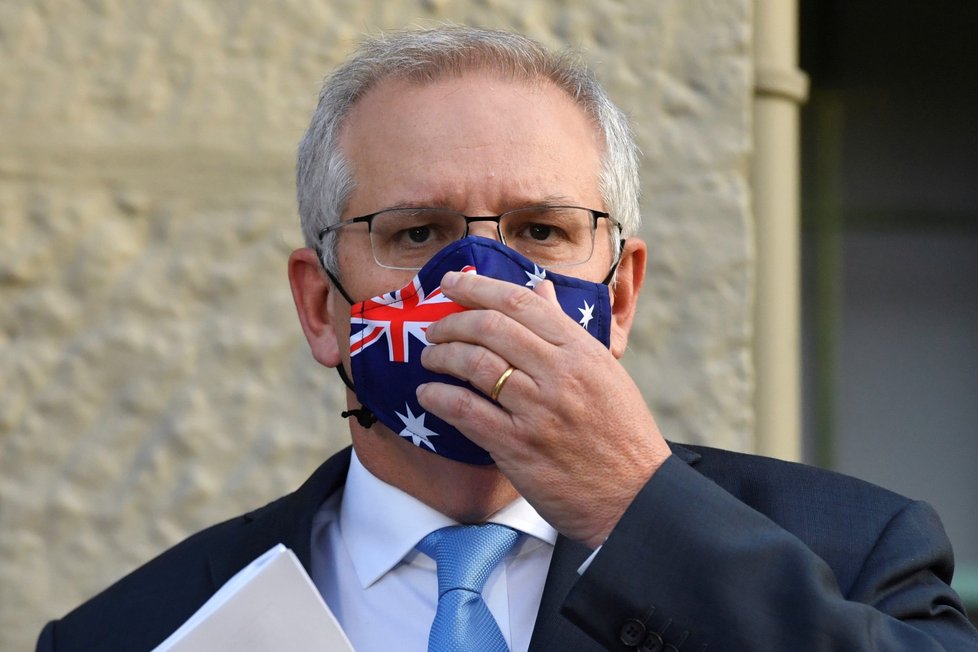 Australský premiér Scott Morrison