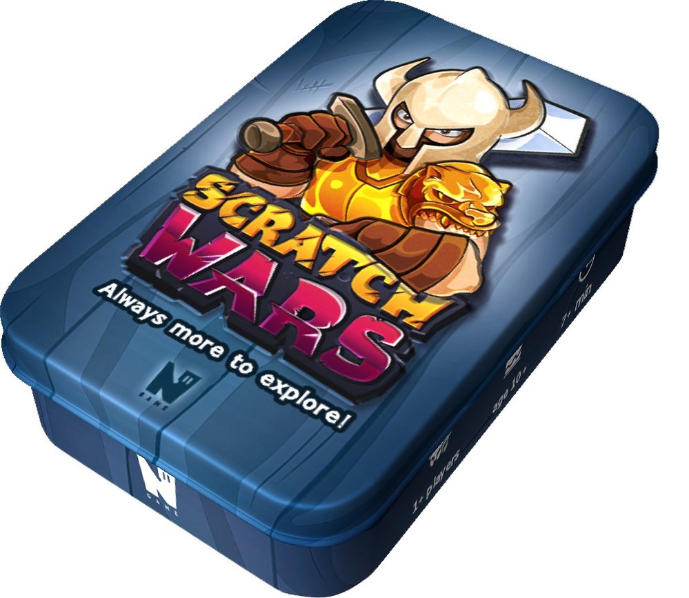 Česká sběratelská hra Scratch Wars