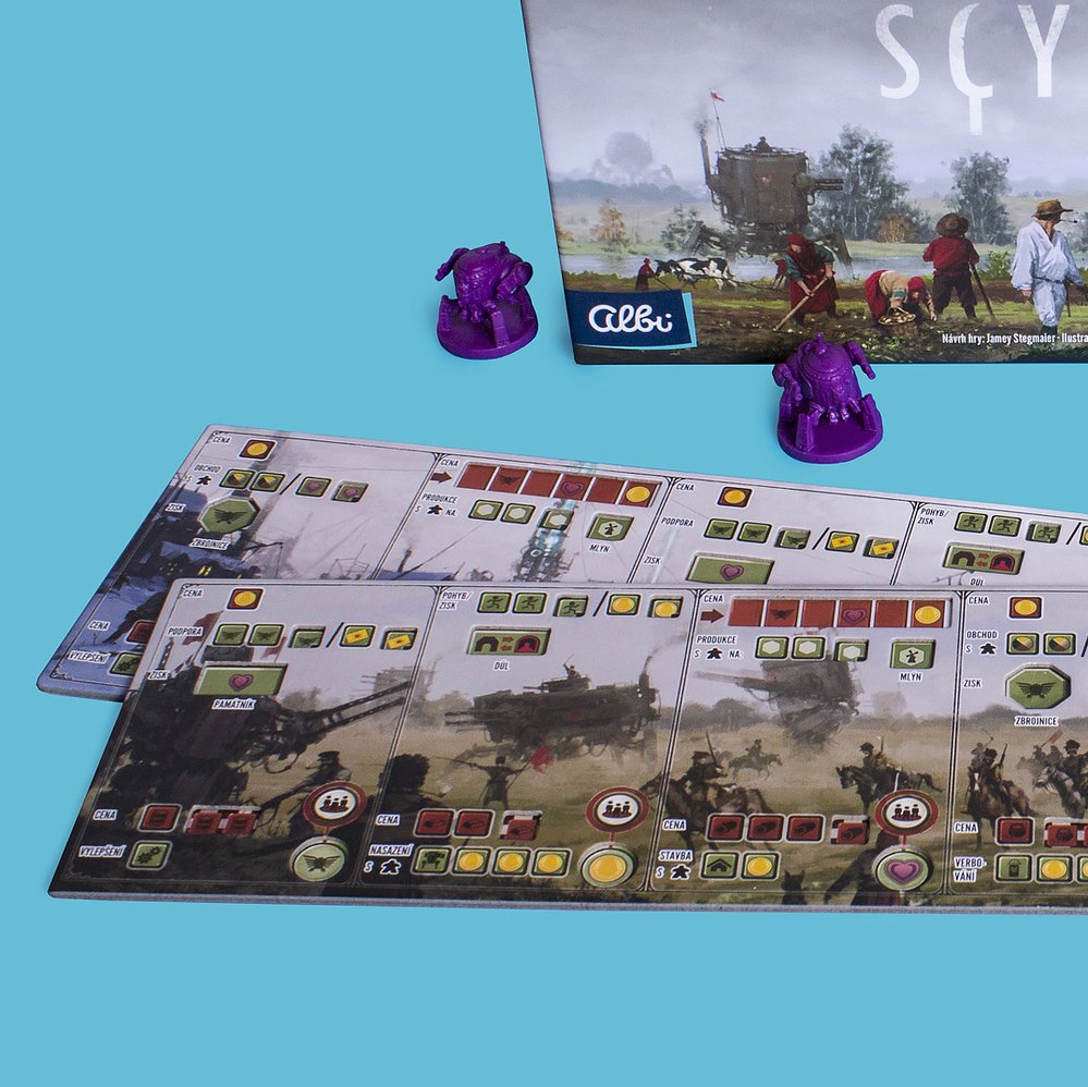 Scythe: Invaze z dálek je první u nás vydané rozšíření pro strategickou hru Scythe