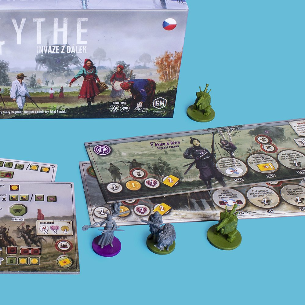 Scythe: Invaze z dálek je první u nás vydané rozšíření pro strategickou hru Scythe