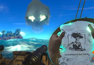 Pirátská videohra Sea of Thieves.