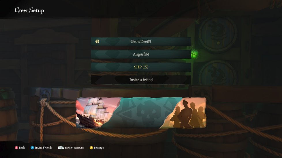 Pirátská videohra Sea of Thieves.