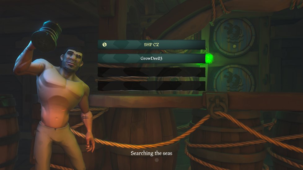 Pirátská videohra Sea of Thieves.