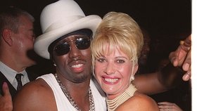 Ivana Trumpová a Puff Diddy na mejdanu (1999).