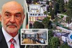 Sean Connery miloval svou vilu na Francouzské riviéře.
