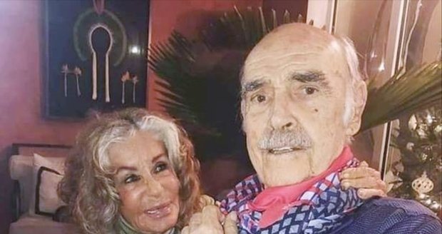 Poslední foto před smrtí: S manželskou Micheline strávil Sean Connery krásných 45 roků.