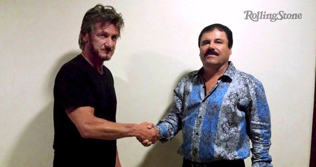 Sean Penn (vlevo) by si měl dát podle experta pozor na Prckův kartel.