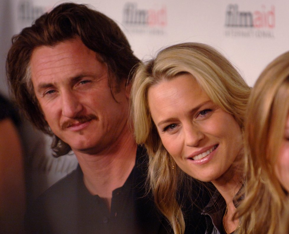 Sean Penn a Robin Wright