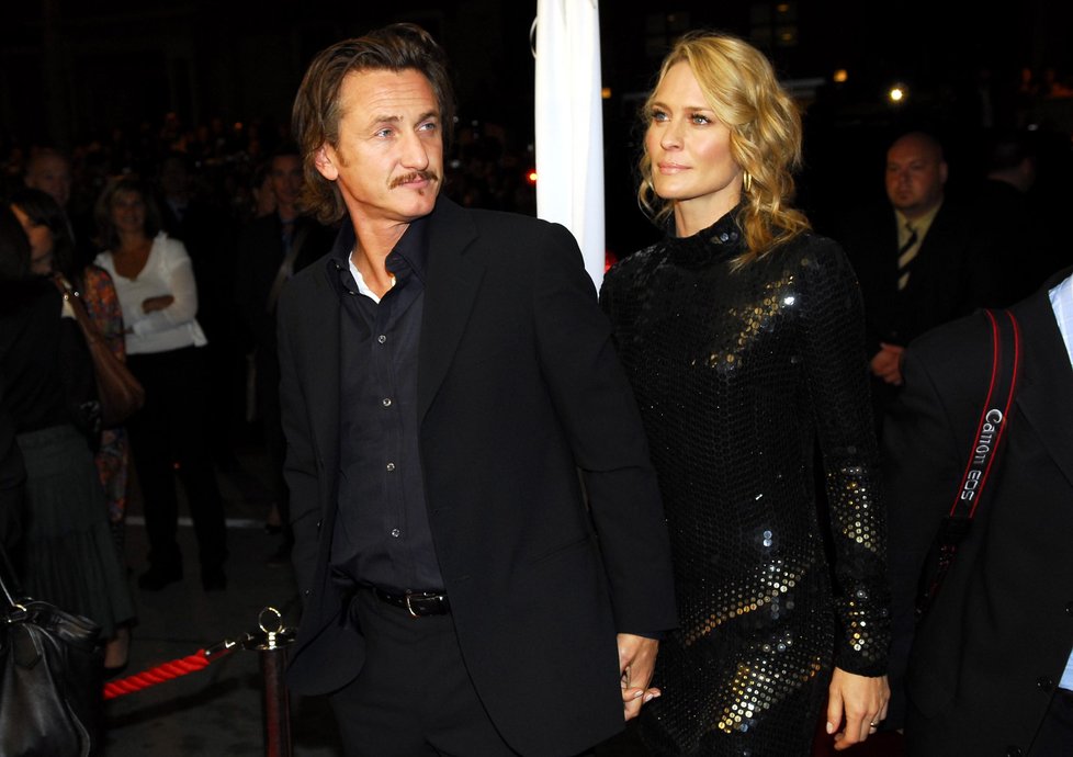 Sean Penn a Robin Wright