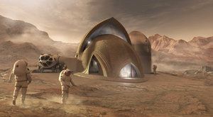 Vytištěné kolonie: Možnosti bydlení na Marsu