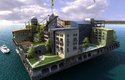 Princip projektu plovoucího města budoucnosti Seassteading je stejný jako v Minecraftu