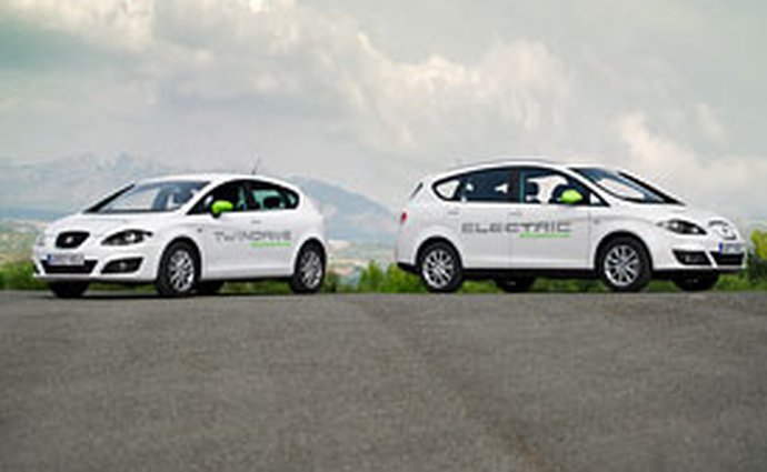 Video: SEAT Altea XL Electric Ecomotive a Leon TwinDrive Ecomotive v pohybu i staticky