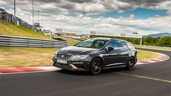 Rychlý kolo v Mostě: Seat Leon ST Cupra R