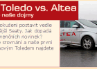 Nový Seat Toledo vs. Altea: na vlastní oči+naše dojmy