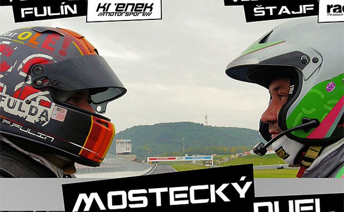 Mostecký duel: Štajf ve Škodě Fabia vs Fulín v Seatu Leon