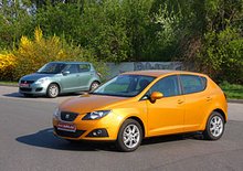 TEST SEAT Ibiza 1,4 Copa vs Suzuki Swift 1,2 VVT – Souboj malých es