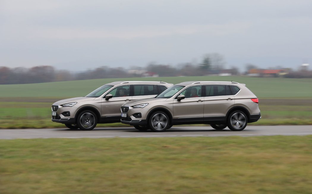 Seat Tarraco 2.0 TDI 110 kW DSG 4WD vs. 2.0 TDI 140 kW DSG 4WD