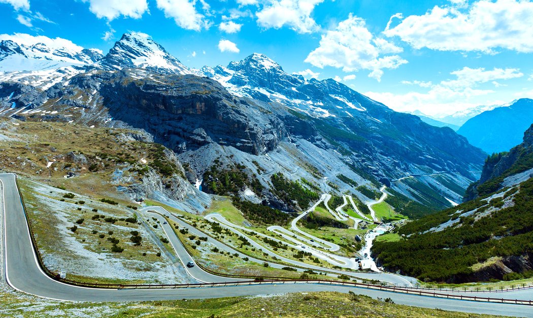 Průsmyk Stelvio, Itálie