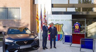 Fotbalisté FC Barcelona budou mít nové vozy od automobilky CUPRA