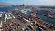 Námořní přístav v americkém Seattlu