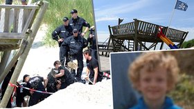 Pohřešovaného chlapce, který si hrál chvíli bez dozoru na dětském hřišti, našla po dlouhém pátrání německá policie mrtvého