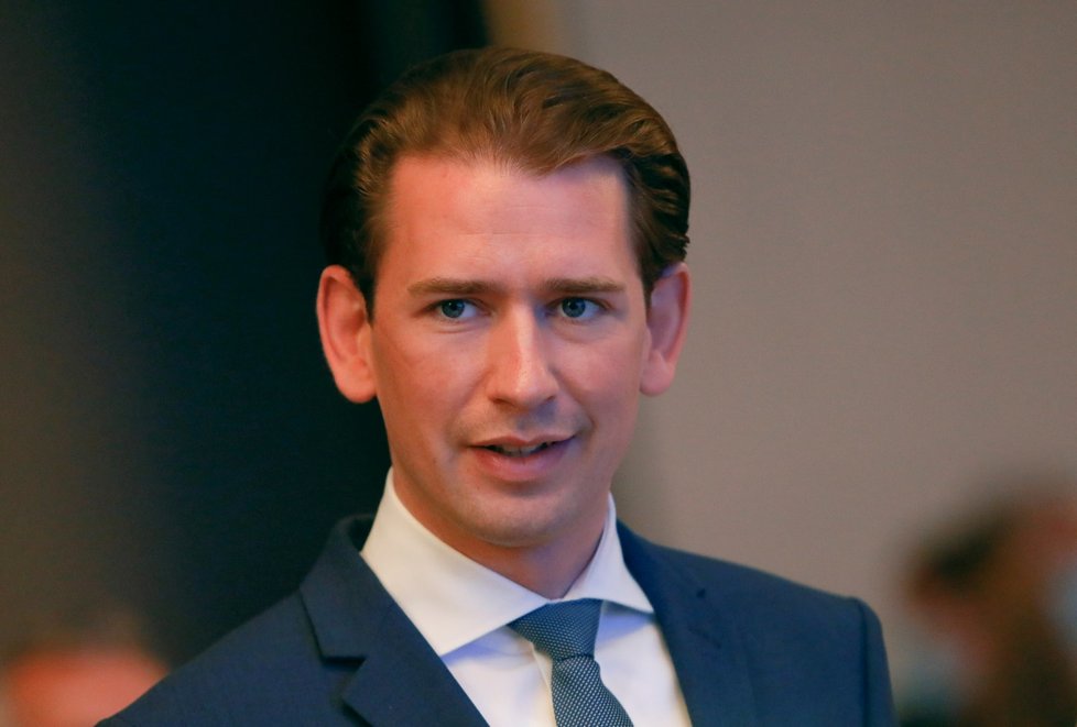 Rakouský kancléř Sebastian Kurz