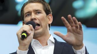 Exkancléř Kurz je favoritem víkendových voleb v Rakousku