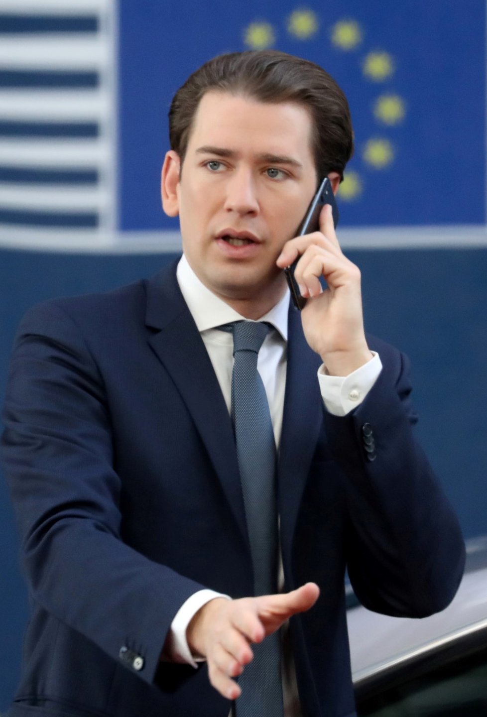 Summit EU o rozpočtu: Rakouský kancléř Sebastian Kurz