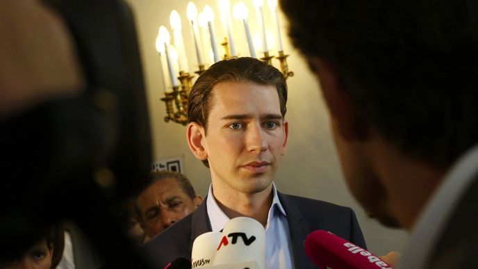 Rakouský ministr zahraničí Sebastian Kurz