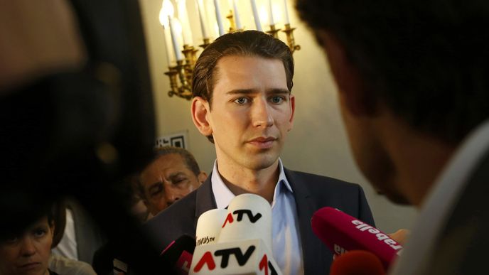 Rakouský ministr zahraničí Sebastian Kurz Rakouský ministr zahraničí Sebastian Kurz
