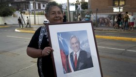 Obyvatelé Chile oplakávají bývalého prezidenta Sebastiána Piñeru (6.2.2024)
