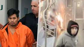 Sebastian Zapeta-Calil zapálil ženu v metru a sledoval, jak hoří