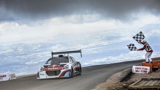 ONBOARD: Loeb s Peugeotem všem vytřeli zrak na Pikes Peaku