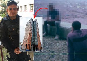 Mladík (20) chtěl skočit z nejvyššího mrakodrapu u nás, z AZ Tower v Brně. Policista Váňa Novák mu pád do hloubky 90 metrů rozmluvil.