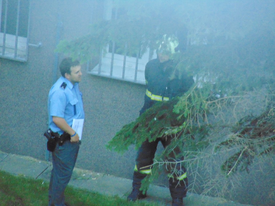 Místo činu policisté ohledávali dlouho do noci