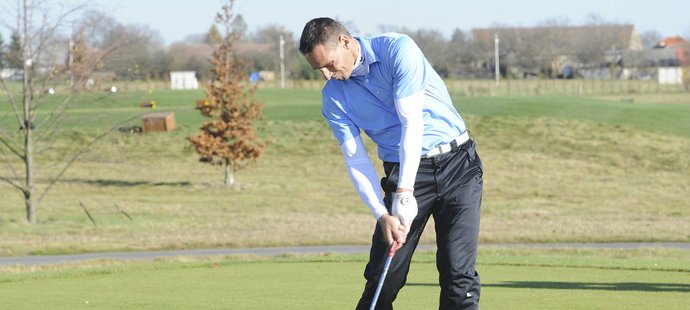 Olympijský vítěz Roman Šebrle golfu propadl