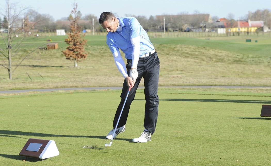 Olympijský vítěz Roman Šebrle golfu propadl