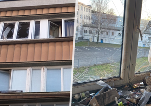 Při výbuchu v bytě v Sedlčanech na Příbramsku se v pátek vážně zranil jeden muž.