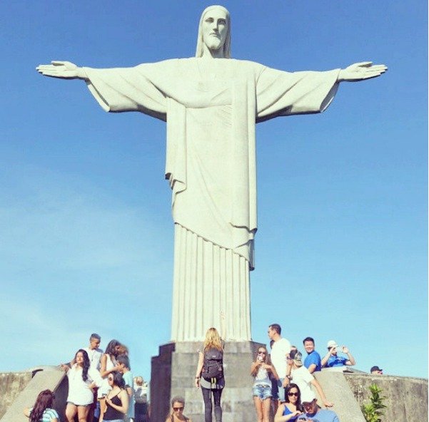 Socha Ježíše v Riu de Janeiro byla třetím divem, který Megan viděla.